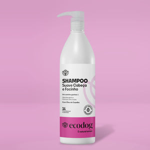 Shampoo Suave Cabeza y Hocico con Aceite de Copaíba Ecodog, 1 Lt